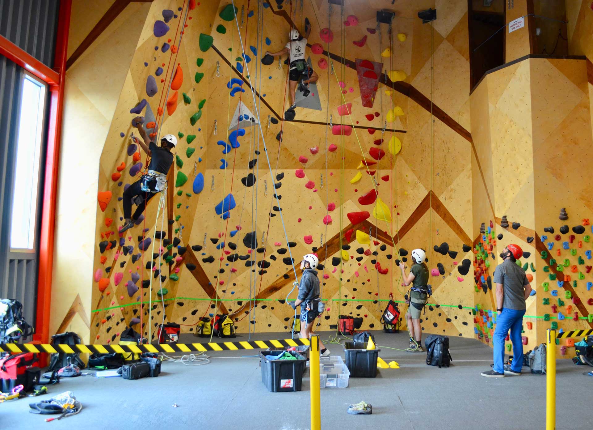 A Peek Behind the Curtain of CWA Routesetting Education