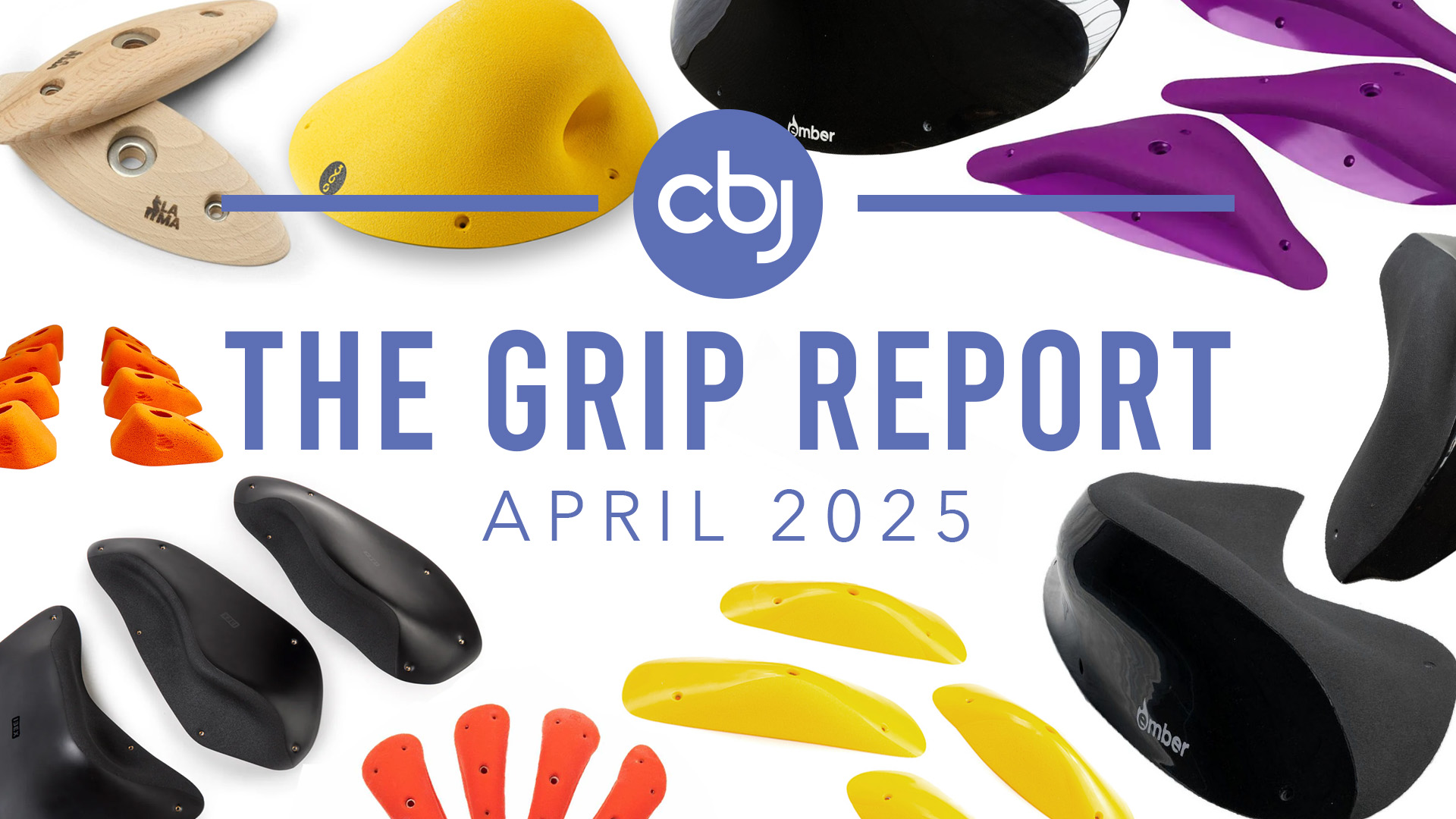 New Climbing Holds and Volumes: April 2025