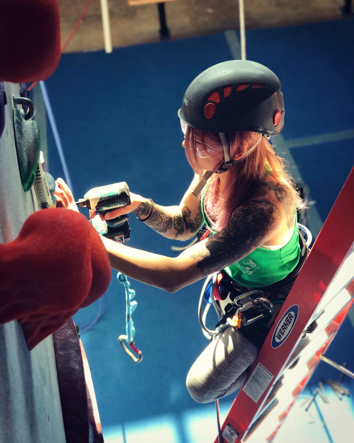 Routesetting Through Pregnancy: Behind the Wrench With Carolina Fullerton