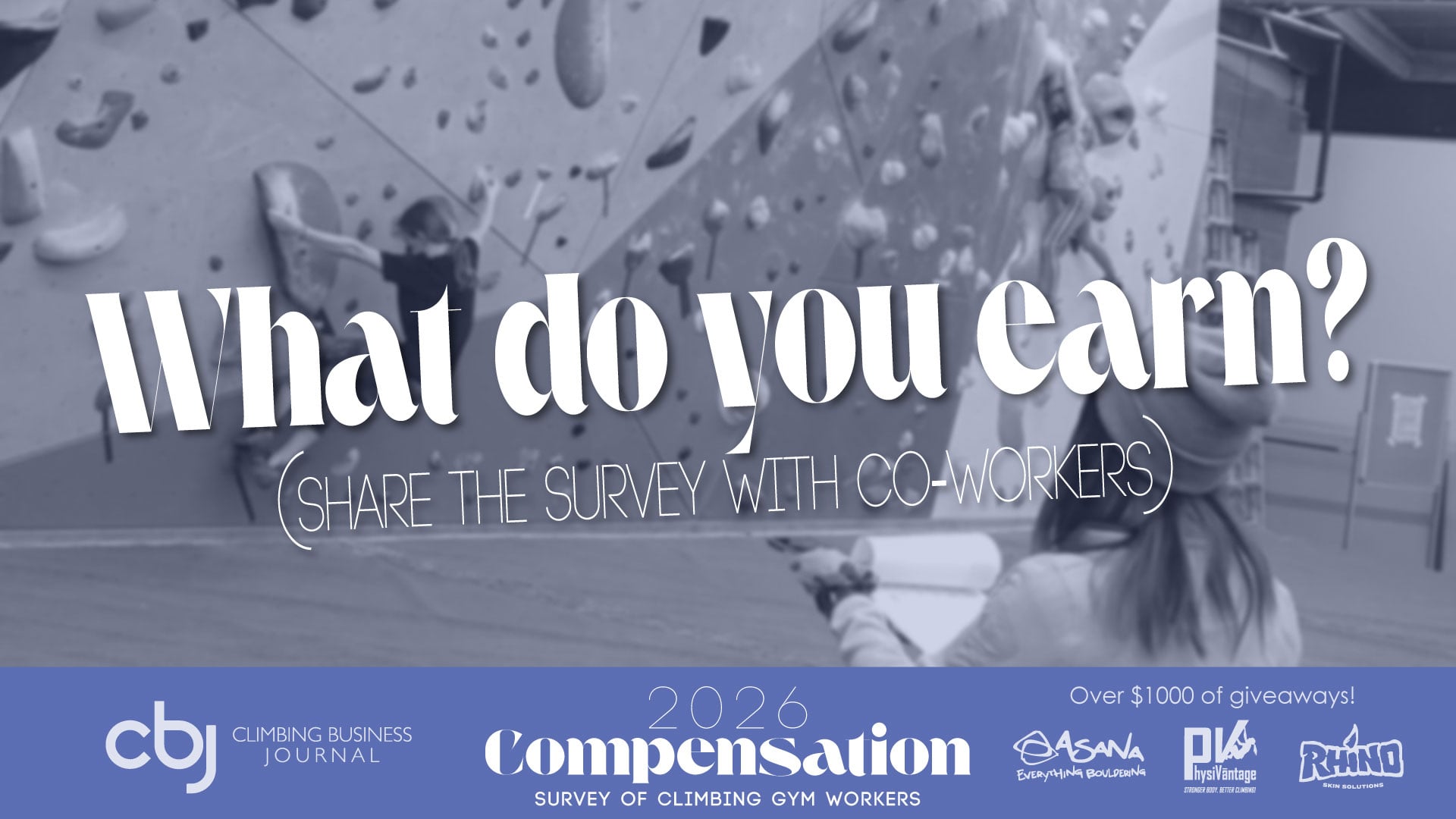 CBJ Compensation Survey for Climbing Gym Employees 2026