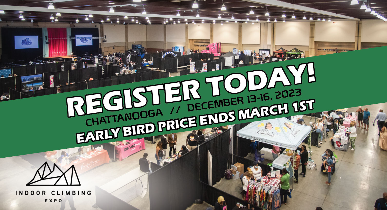 Don’t Miss Early Bird Pricing for the Indoor Climbing Expo