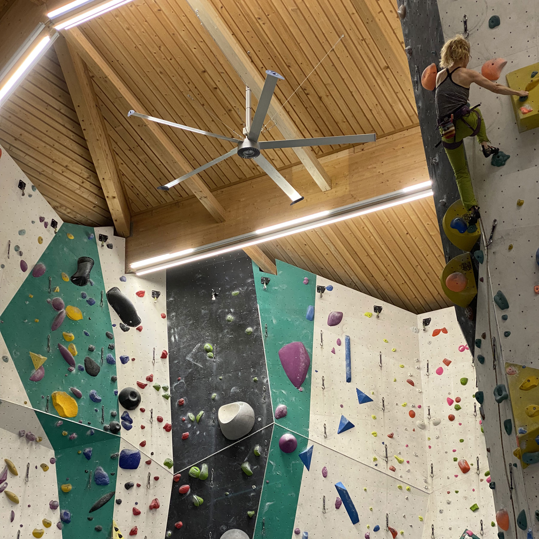 ClimbLab HVLS Fans: The Beauty of High Volume, Low Speed