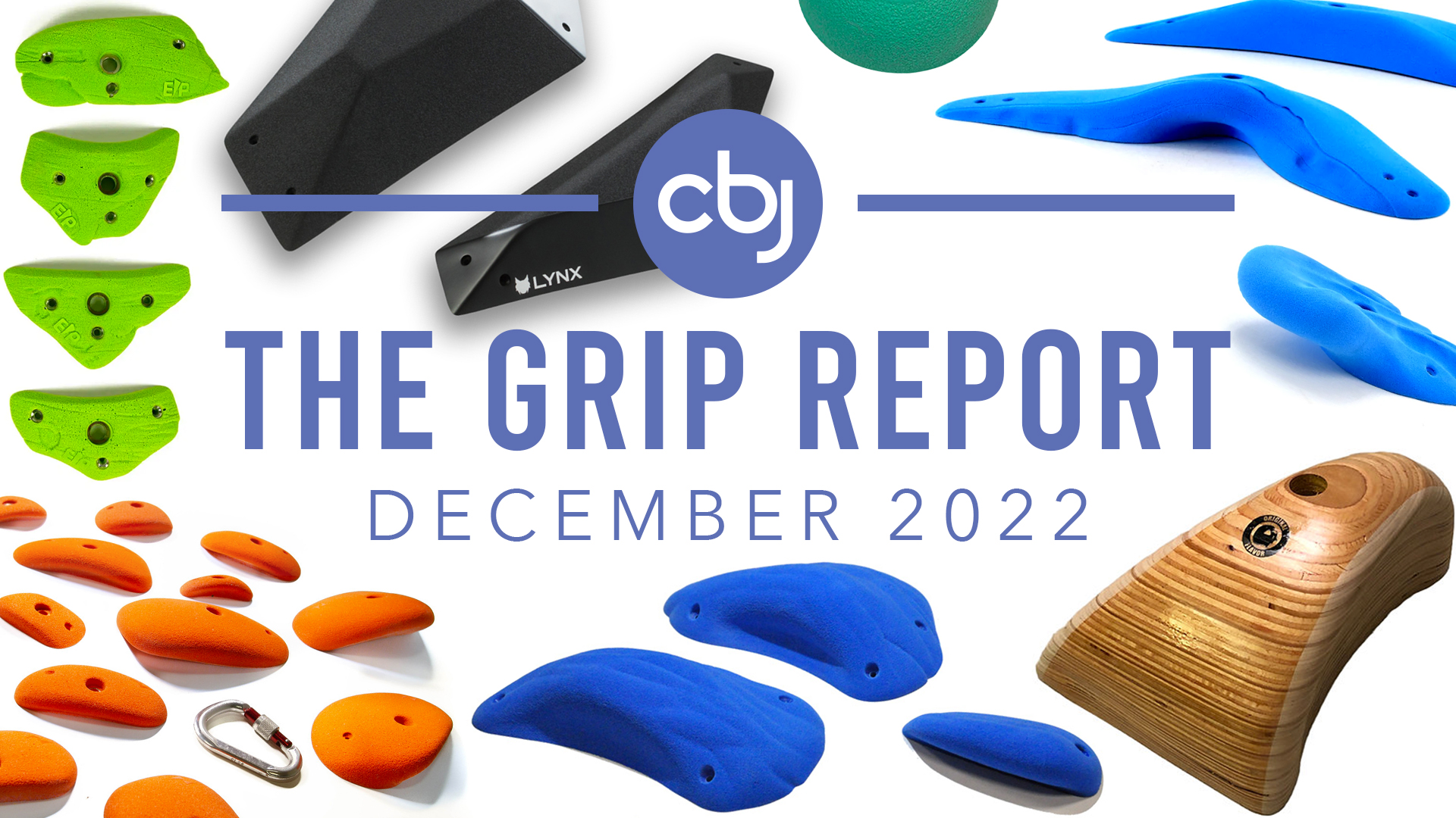 New Climbing Holds and Volumes of December 2022