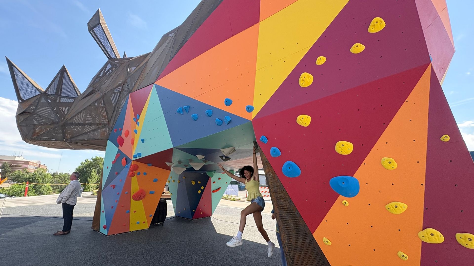 Downtown Denver Site Revitalized Decades After Fire, Bringing New Climbable Sculpture to Life