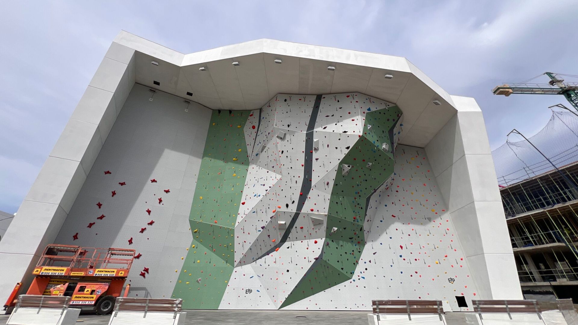 The Largest Outdoor Climbing Wall in Spain