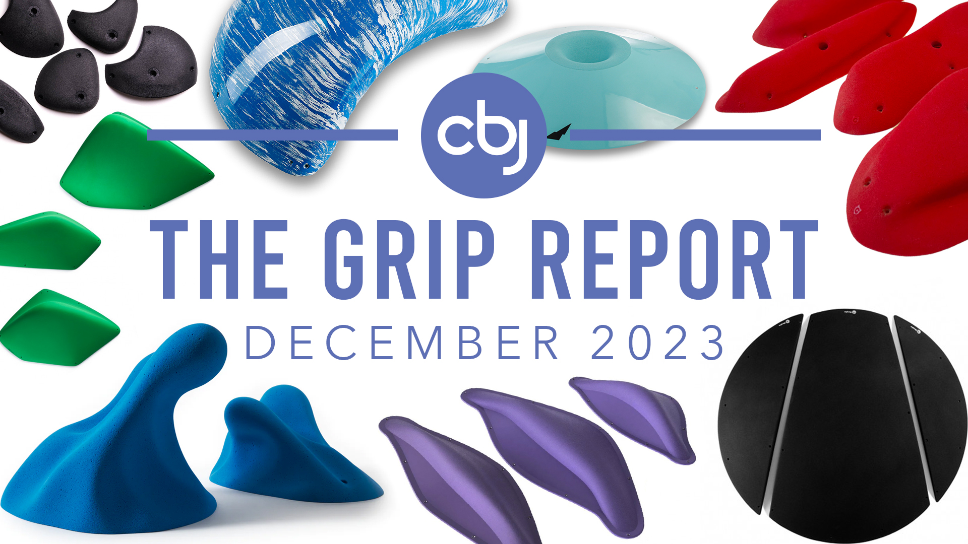 New Climbing Holds & Volumes: December 2023