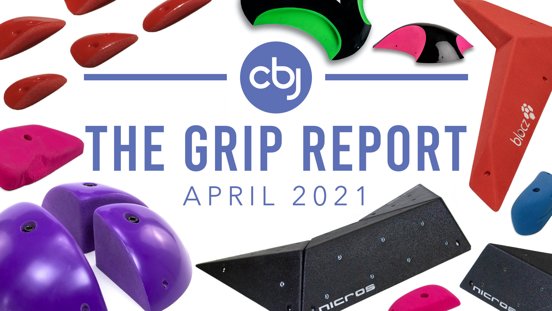 New Climbing Holds and Volumes of April 2021
