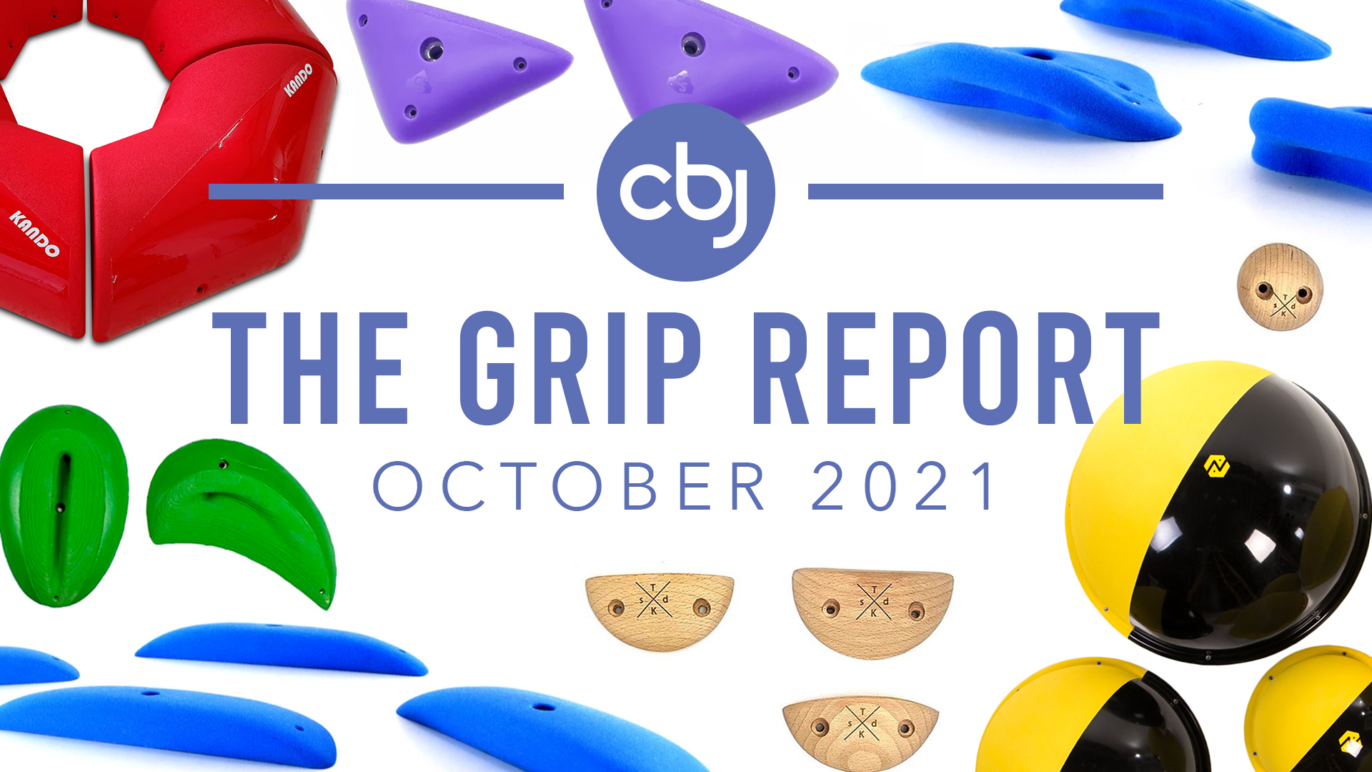 New Climbing Holds and Volumes of October 2021