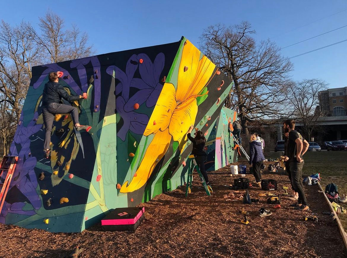 Public Bouldering Park Acts As “A Gateway Into Climbing”