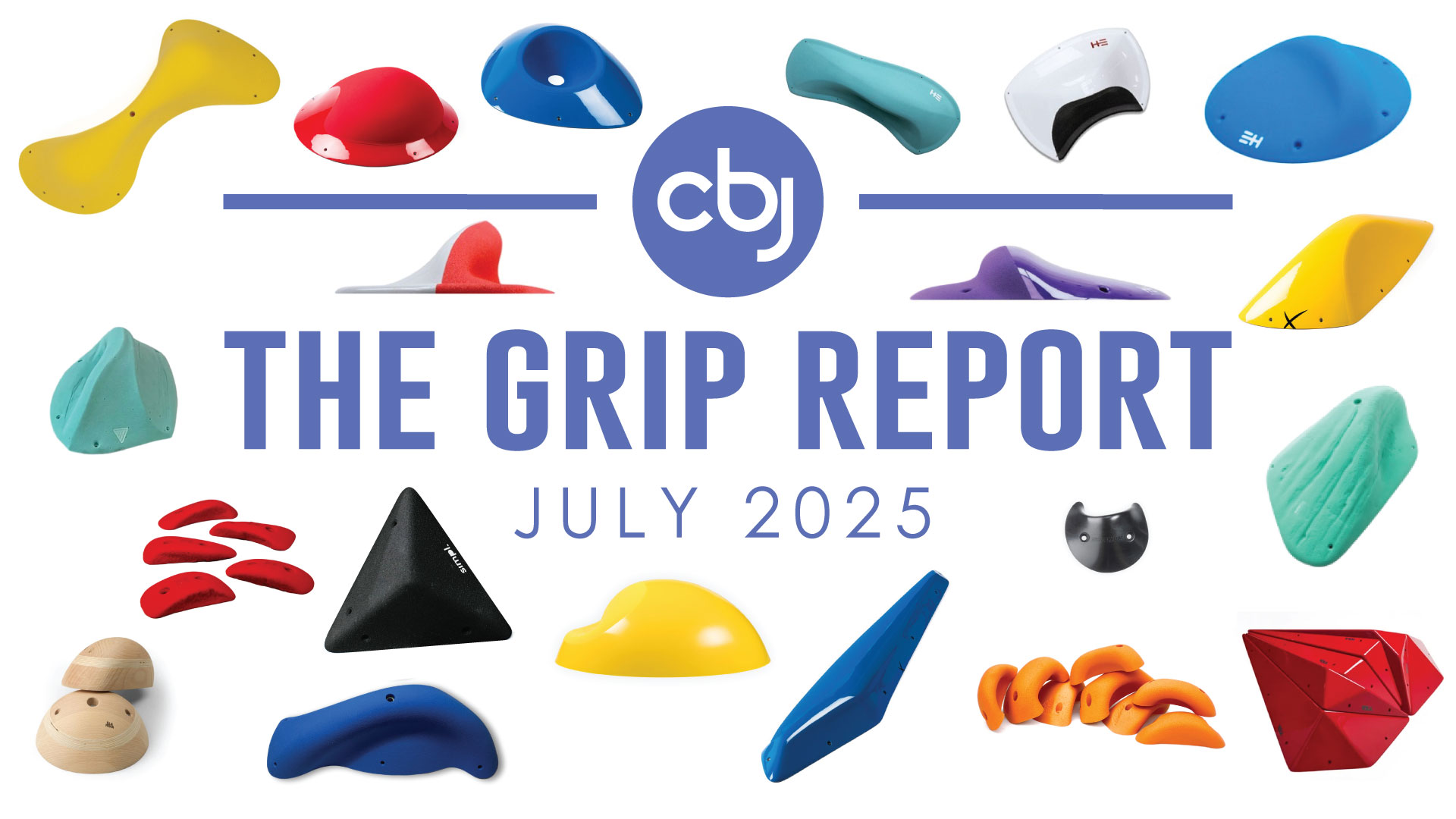 New Climbing Holds and Volumes: July 2025
