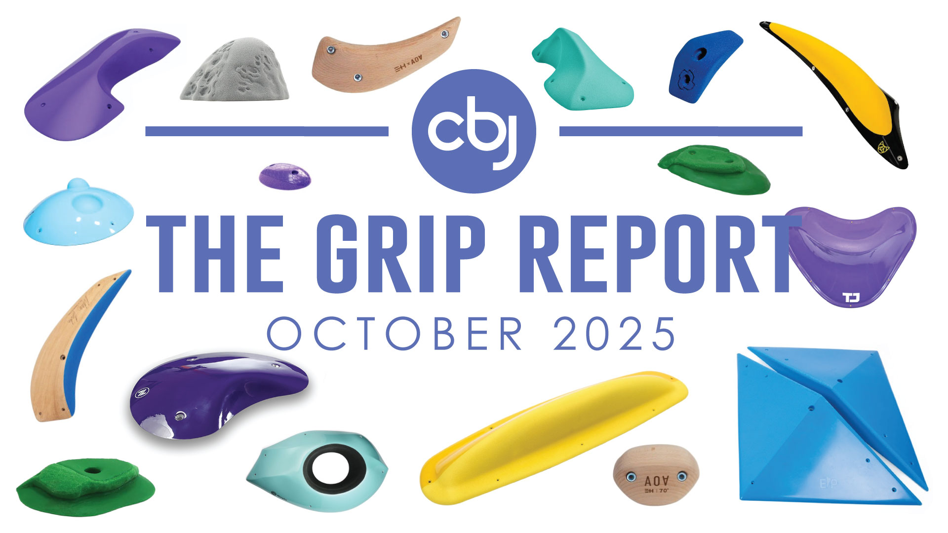 New Climbing Holds and Volumes: October 2025