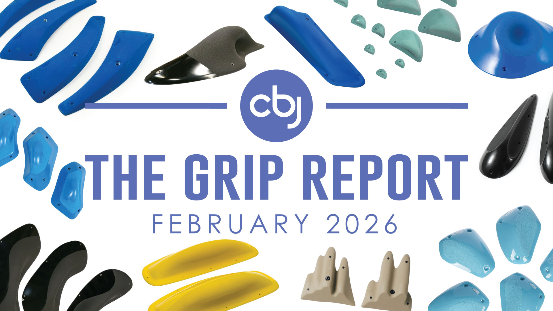 New Climbing Holds and Volumes: February 2026
