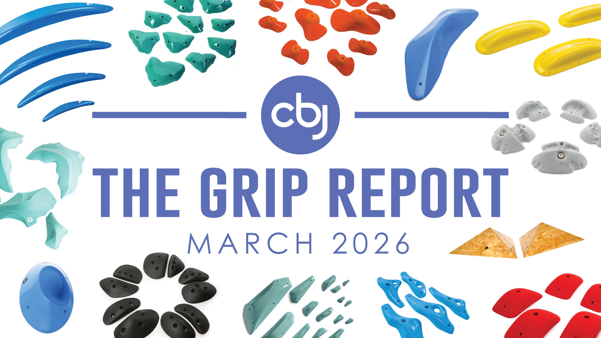 New Climbing Holds and Volumes: March 2026