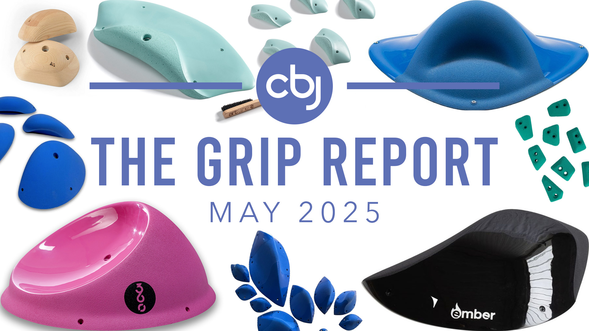 New Climbing Holds and Volumes: May 2025