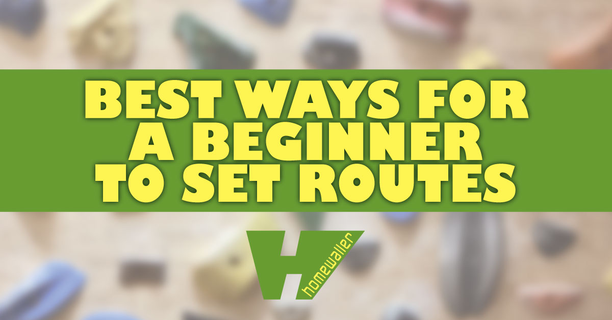 What is the best way for a beginner to set routes?