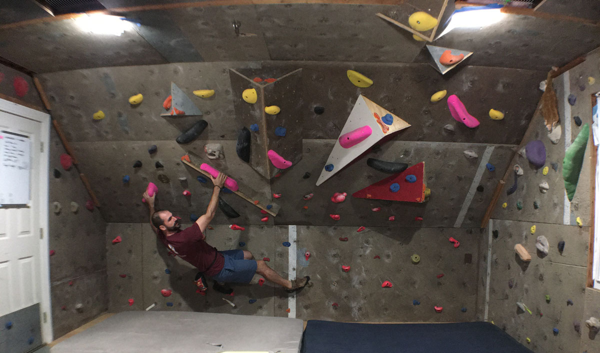 HWOW 29: Recycled Upstairs Bouldering Room