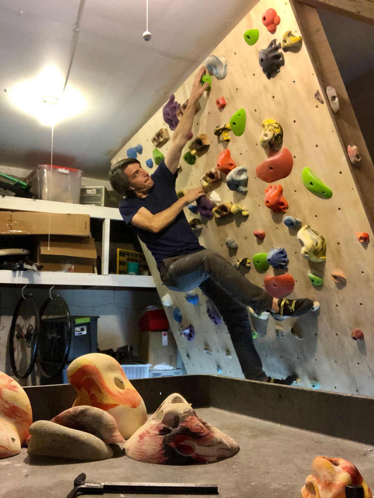 HWOW 45 – Gift of Holds Leads To Garage Wall