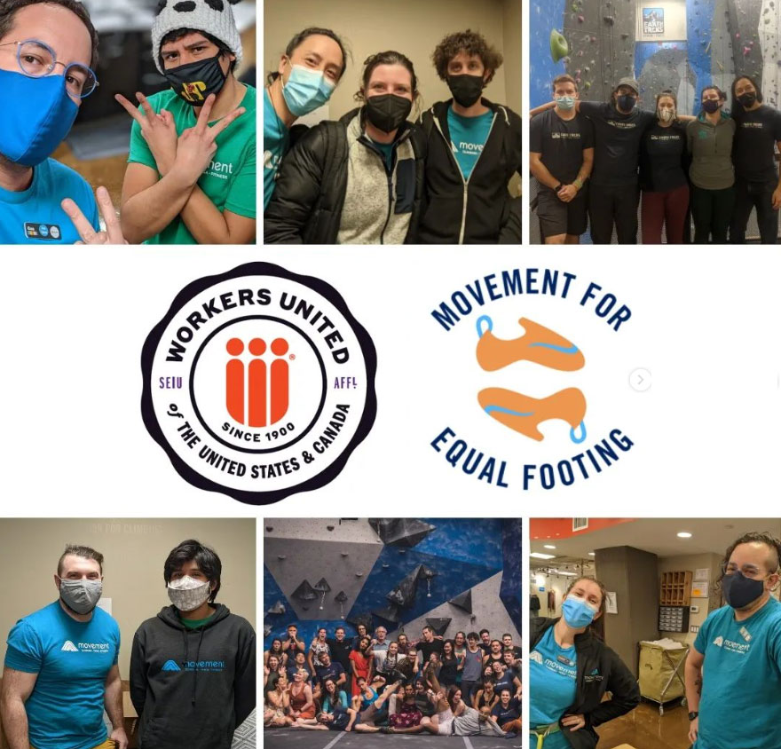 Workers Organize America’s First Climbing Gym Union