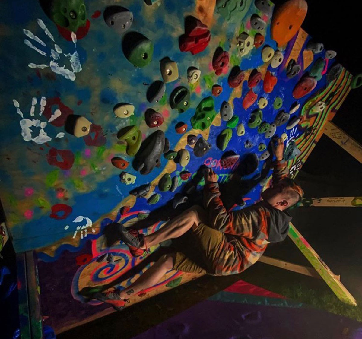 Homewall of the Week 6 – Colorful Backyard Virus-Build in MA