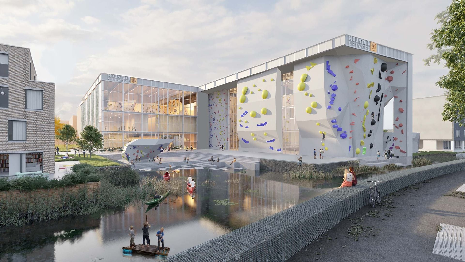 55,000-Square-Foot National Climbing Center Opening in the Netherlands