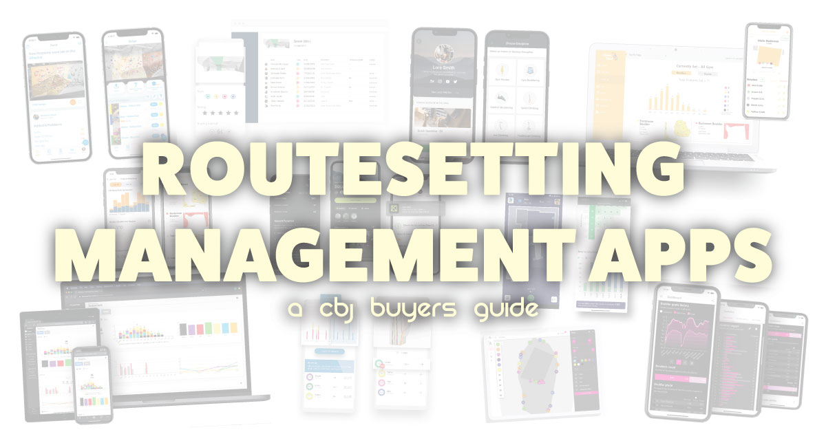 Apps for Routesetting Management in 2022