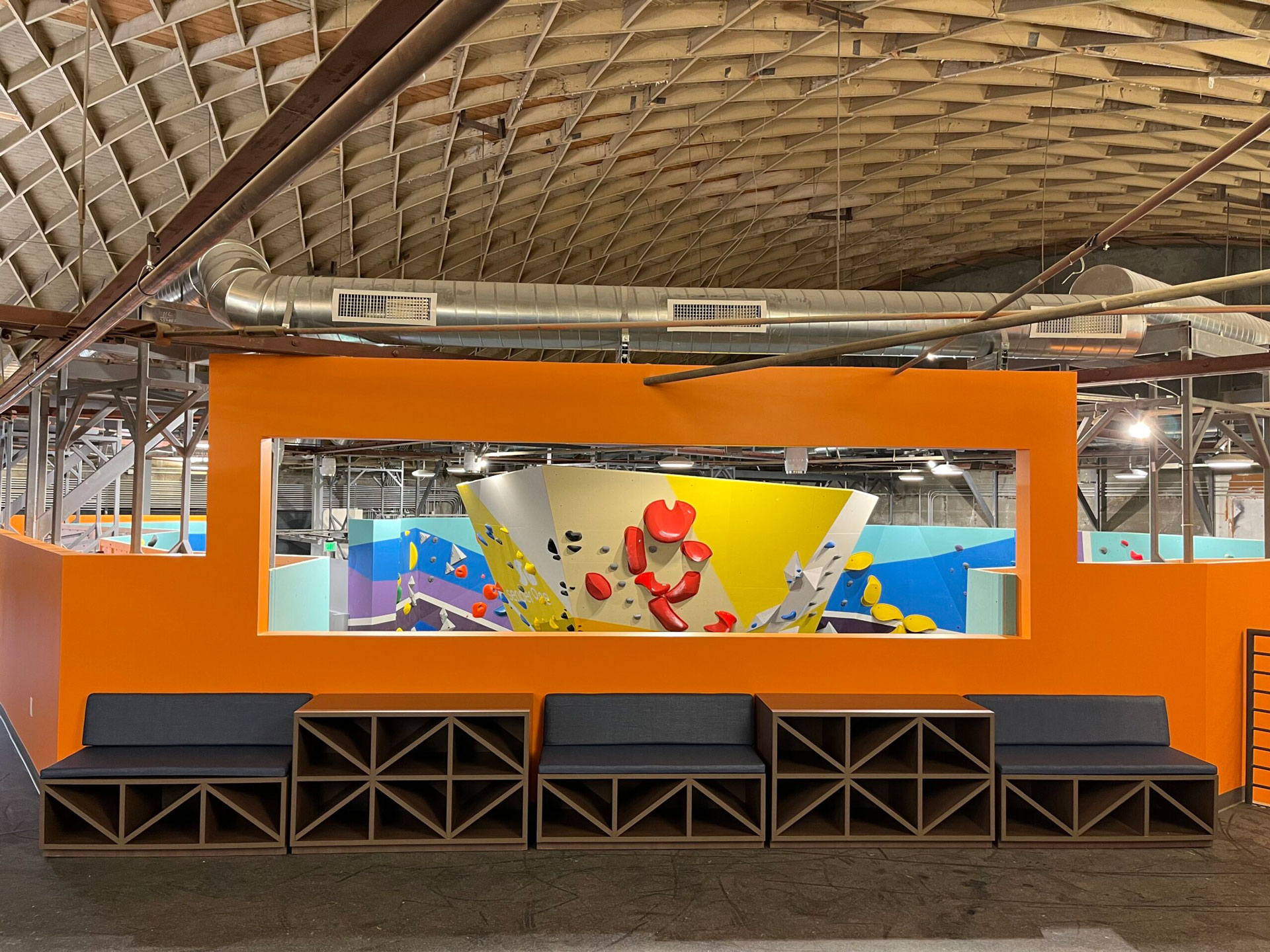 Sender One Finishes New LA Bouldering Gym in Former Theater