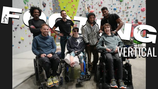 Les frères Mawem present and launch the first orders at the Paralympic Games for the ‘Footing Vertical,’ which will make our climbing gyms accessible to people with disabilities