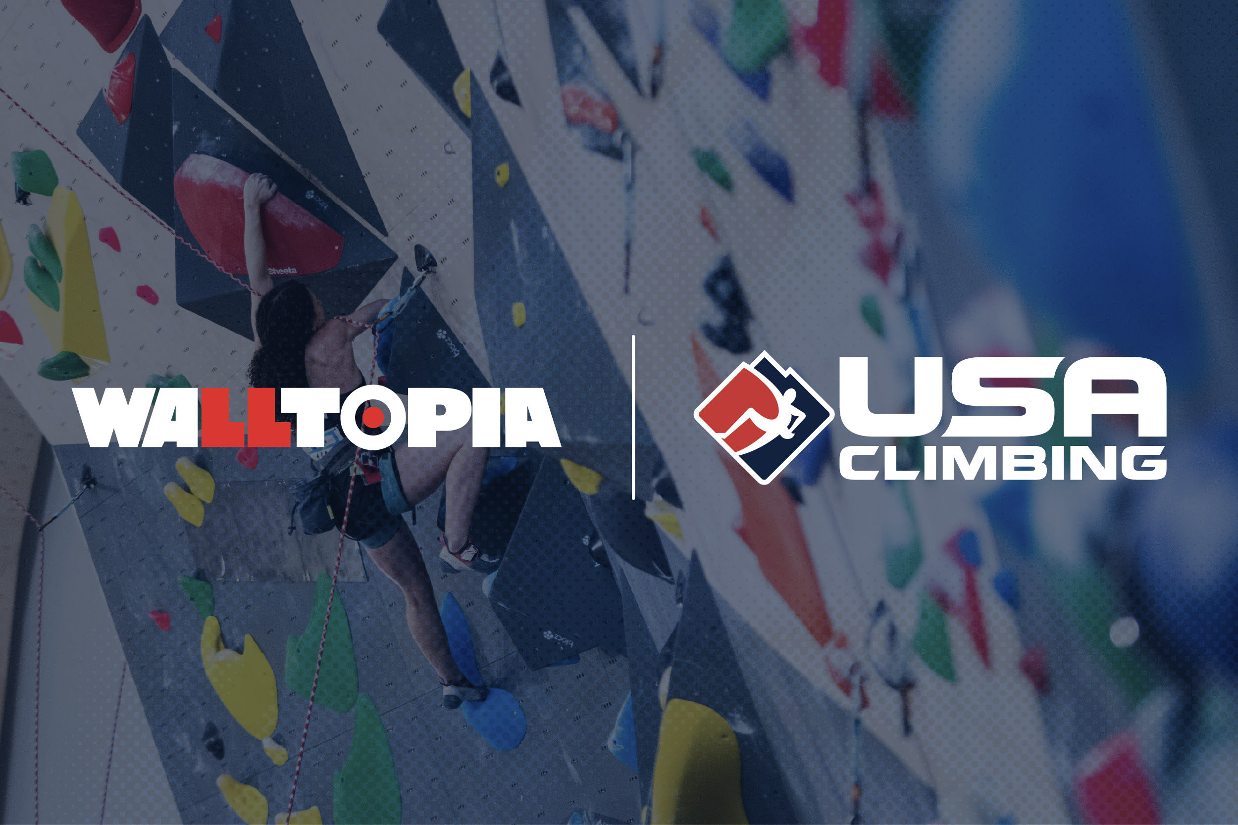 USA Climbing Names Walltopia Official Climbing Wall Partner