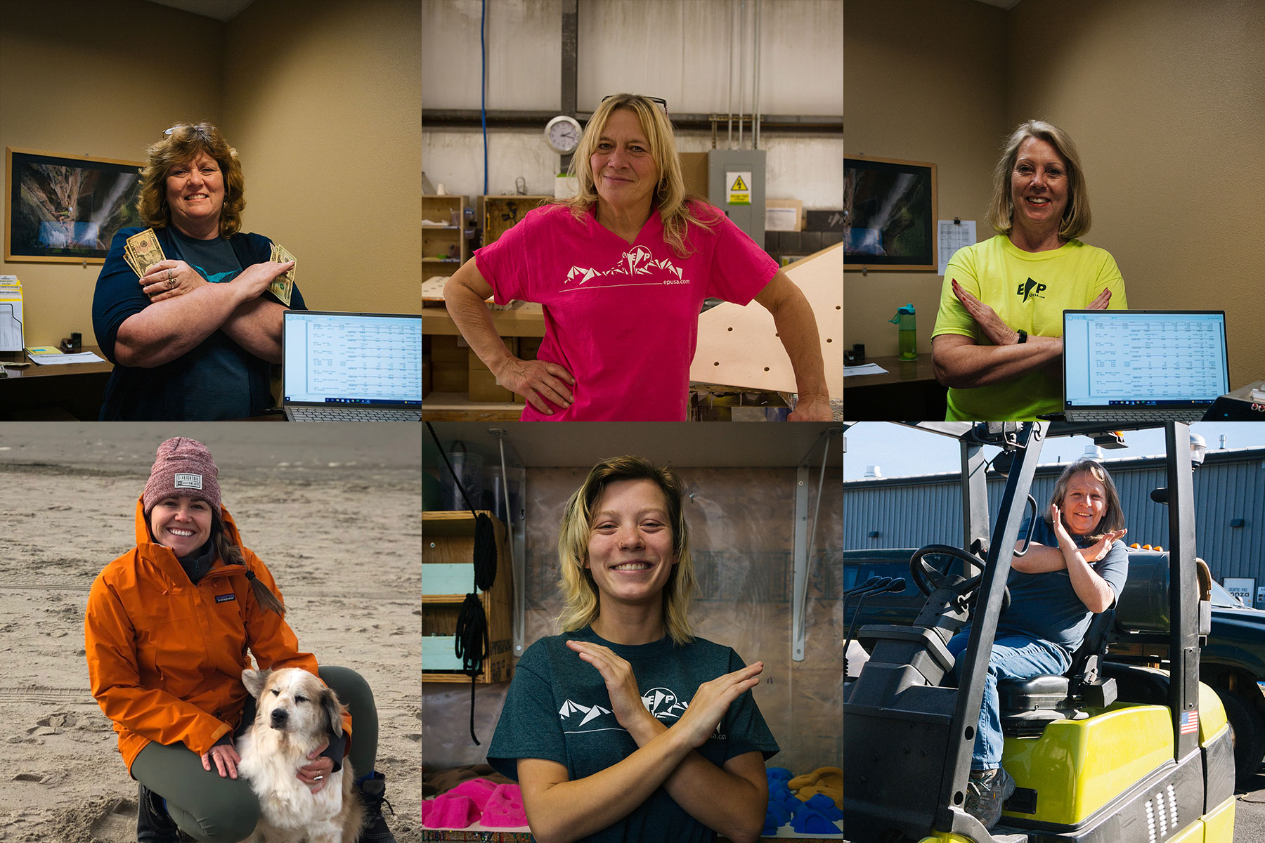 The Women of EP Climbing USA