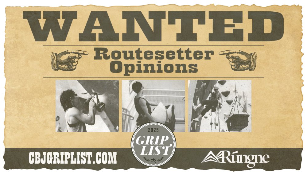 Climb Insider: it’s Grip List Survey time!