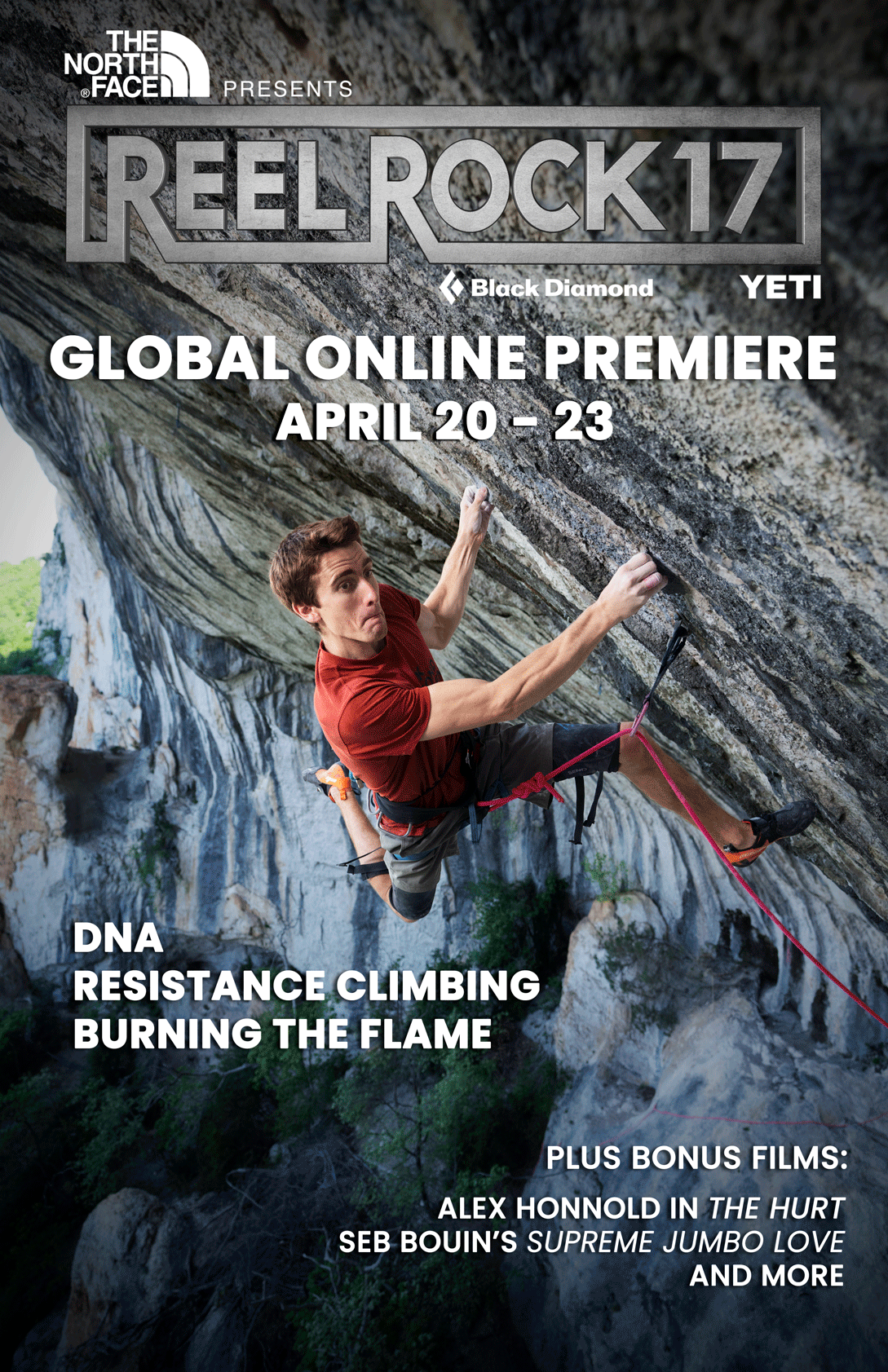 Reel Rock 17 Global Online Premiere Starts April 20th