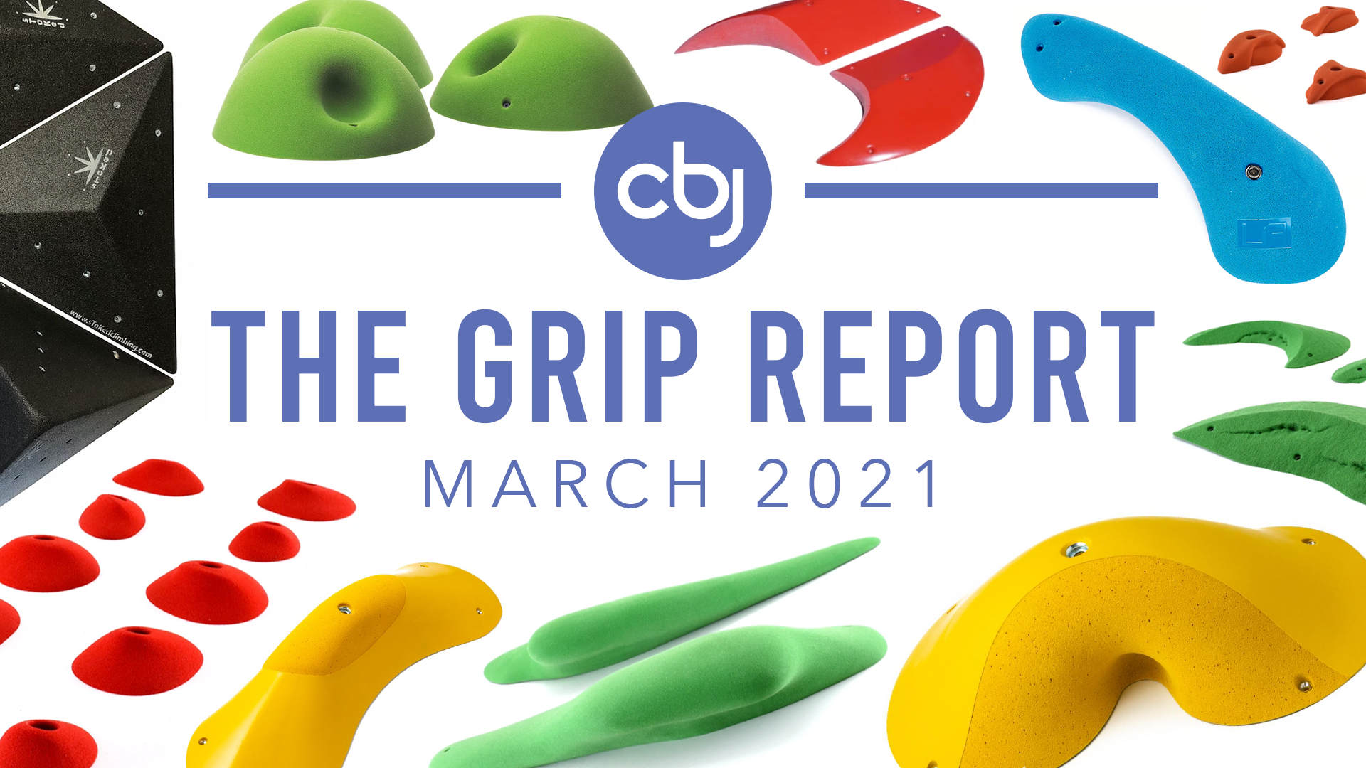 New Climbing Holds and Volumes of March 2021