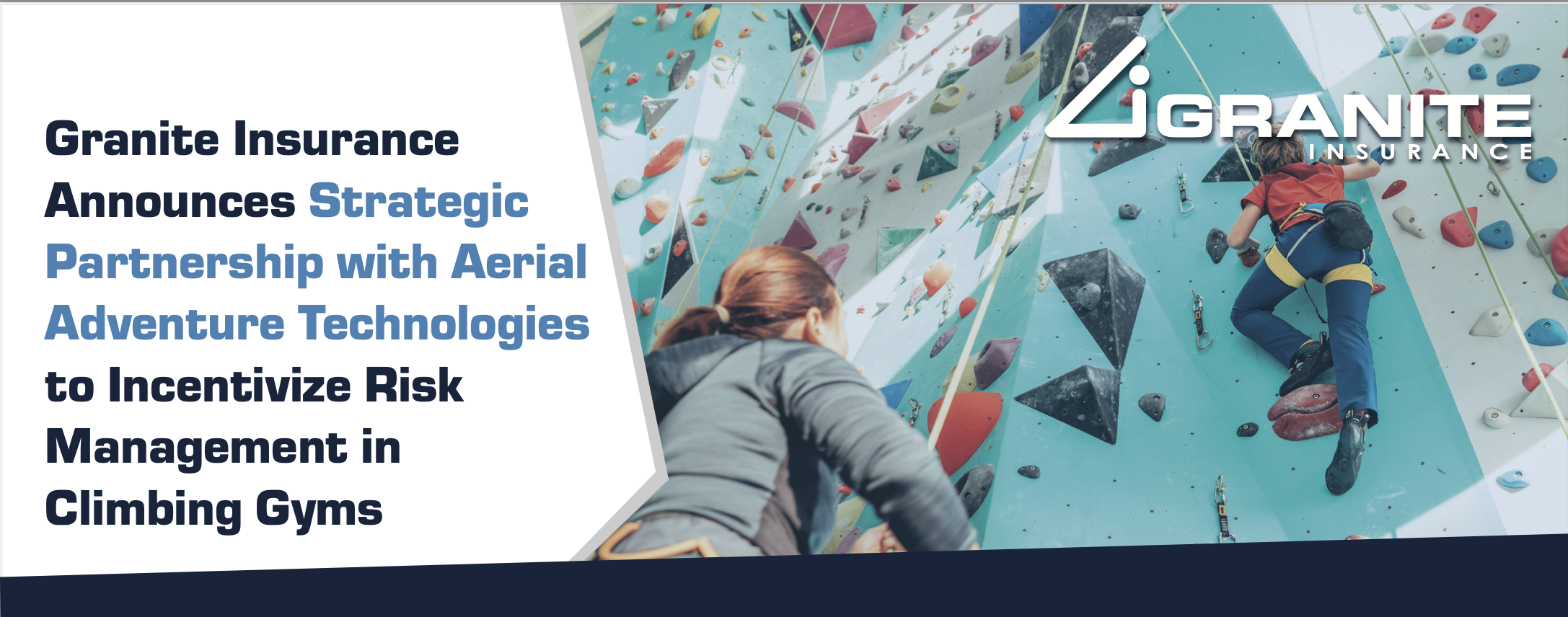 Granite Insurance and Aerial Adventure Technologies Partner to Elevate Safety and Reward Climbing Gym Operators