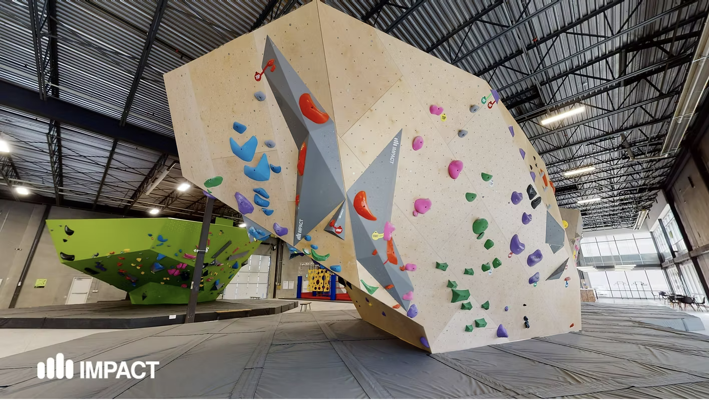 Impact Creates Custom Climbing Walls: Materials, Finishes, and Colors