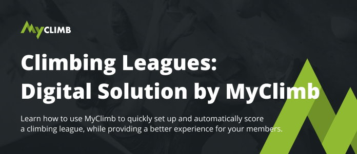 Climbing Leagues: Digital Solution by MyClimb