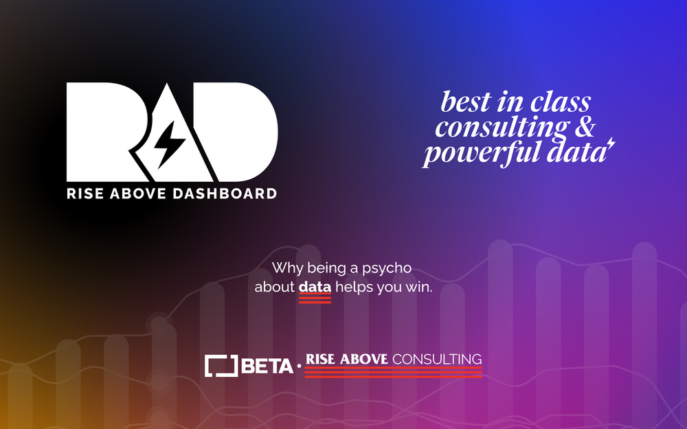 Announcing the Rise Above Dashboard